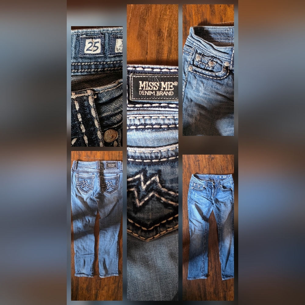 Miss Me Blue Denim Jeans